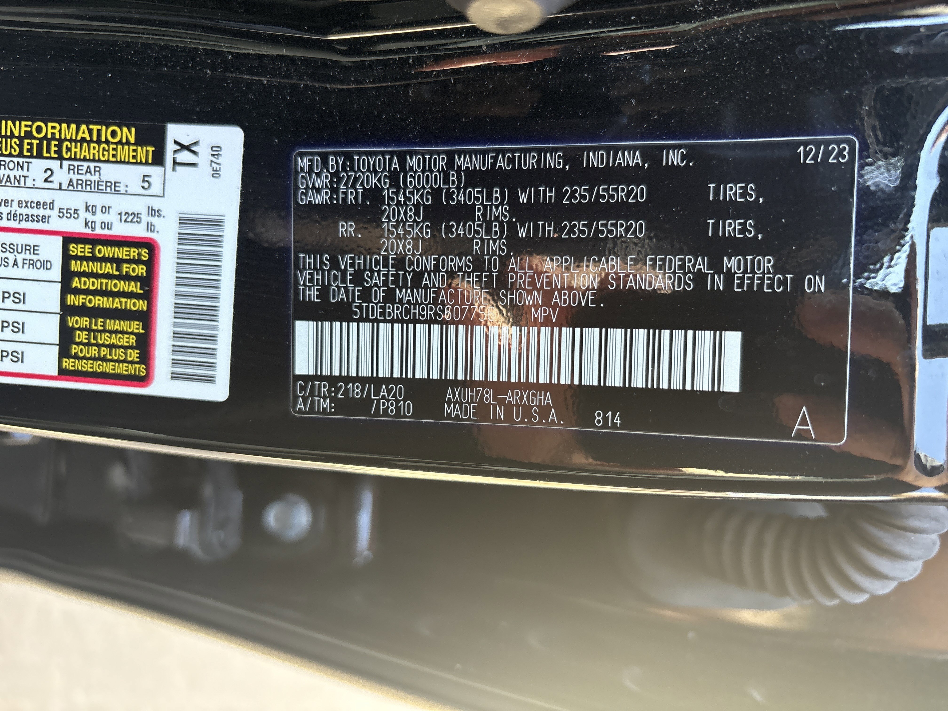 Used 2024 Toyota Highlander Platinum image 36