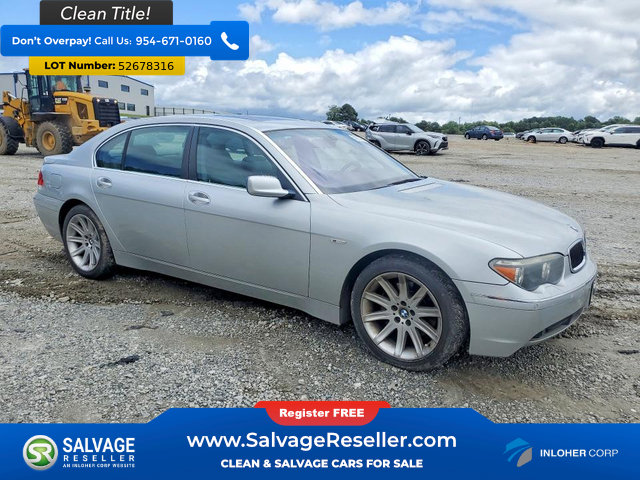 Used 2003 BMW 745Li RWD image 5