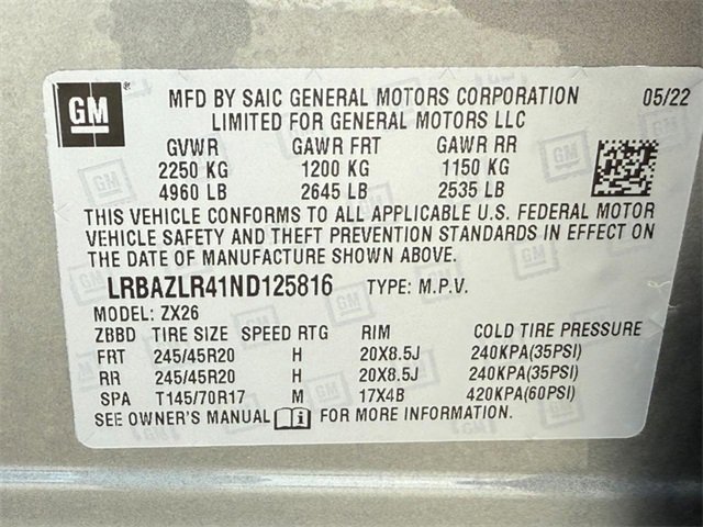 Certified 2022 Buick Envision Preferred image 26