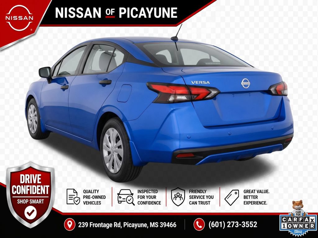 Certified 2023 Nissan Versa S w/ Trunk Package FWD image 3