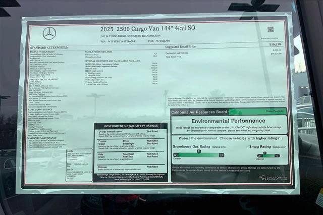 New 2025 Mercedes-Benz Sprinter 2500 image 17