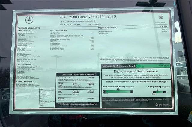 New 2025 Mercedes-Benz Sprinter 2500 image 17