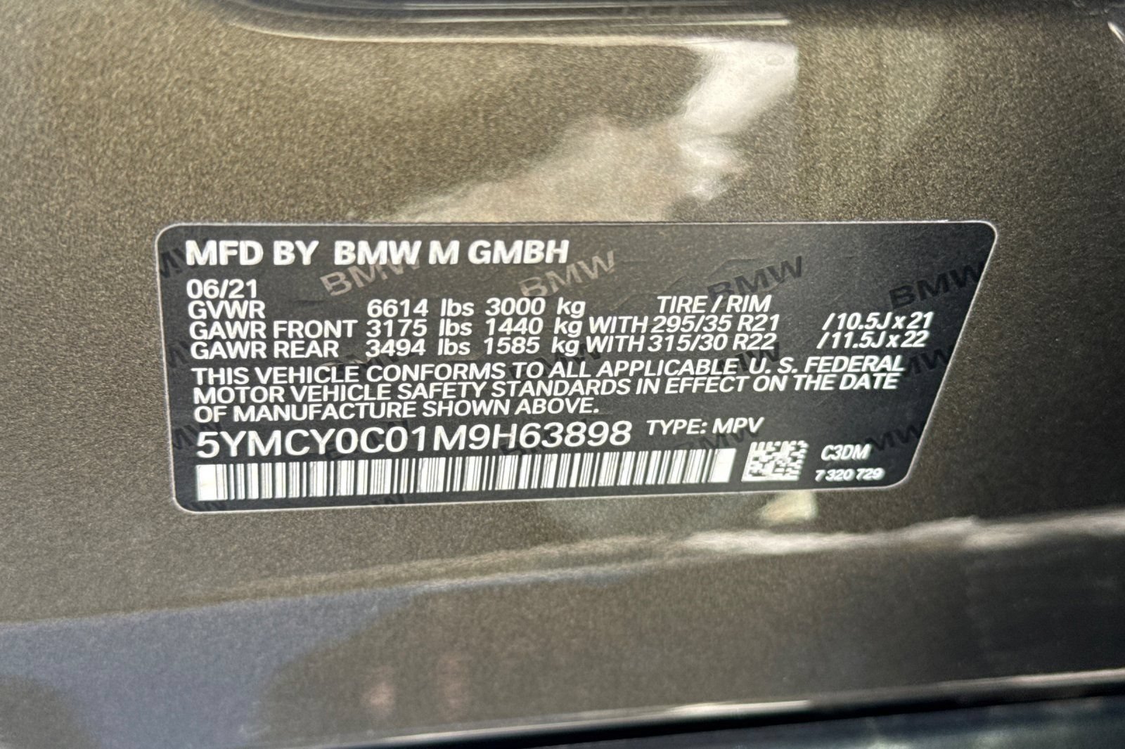 Used 2021 BMW X6 M w/ Competition Package AWD/4WD image 29