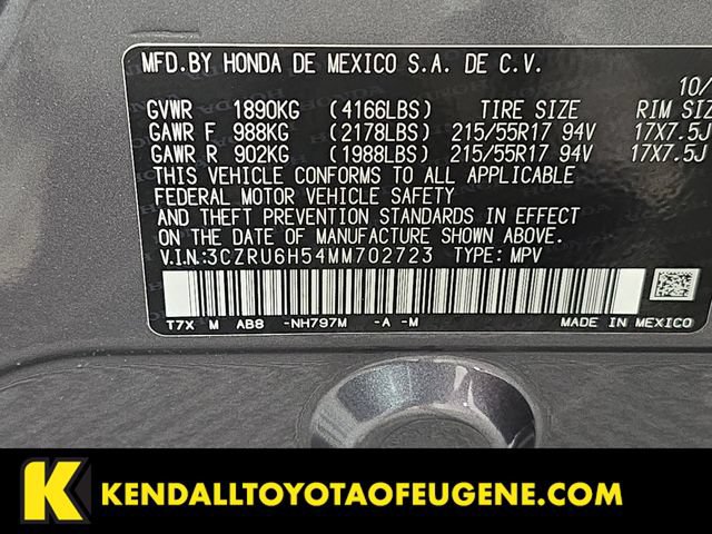 Used 2021 Honda HR-V EX image 10
