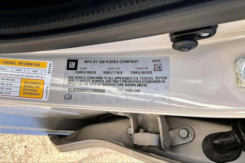 Used 2020 Chevrolet Spark LT FWD image 34