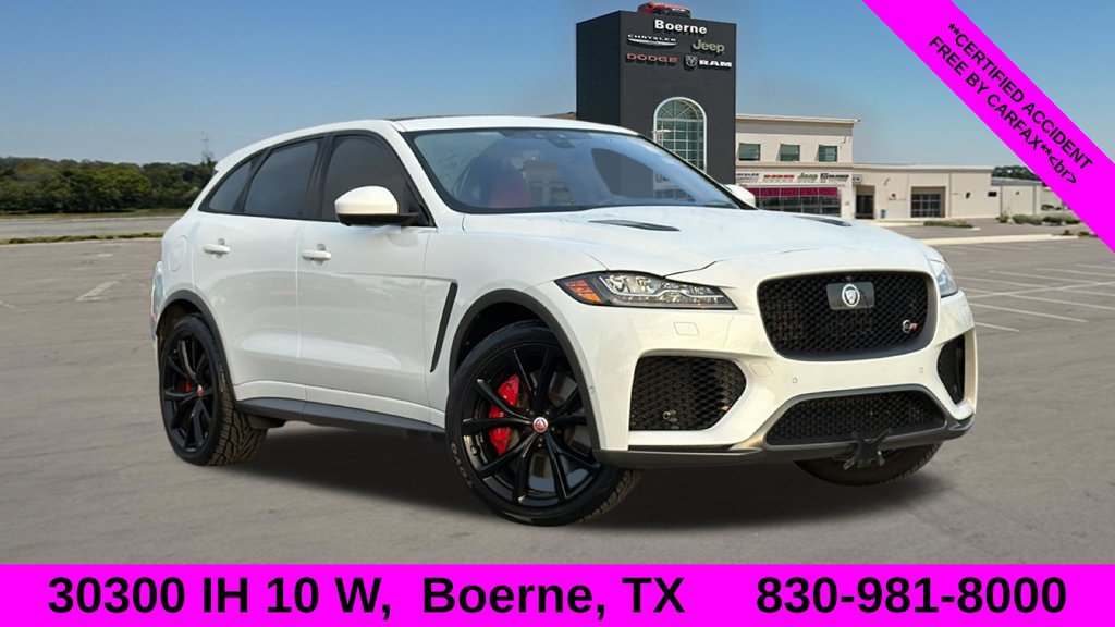 Used 2020 Jaguar F-PACE SVR