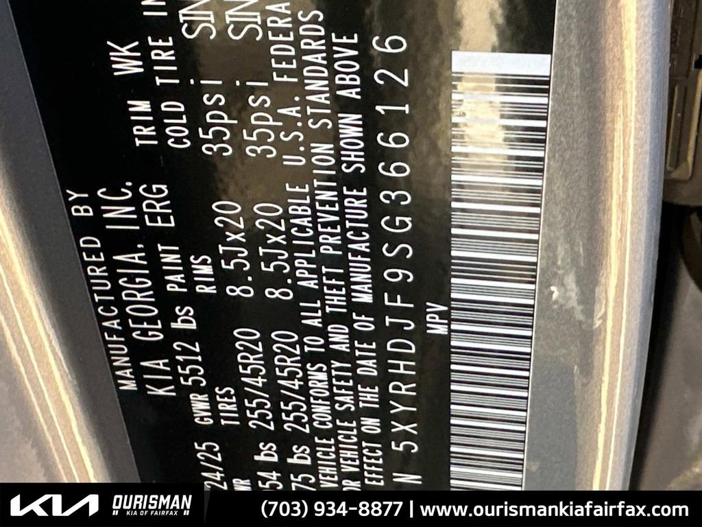 New 2025 Kia Sorento EX w/ Panoramic Sunroof Package image 28