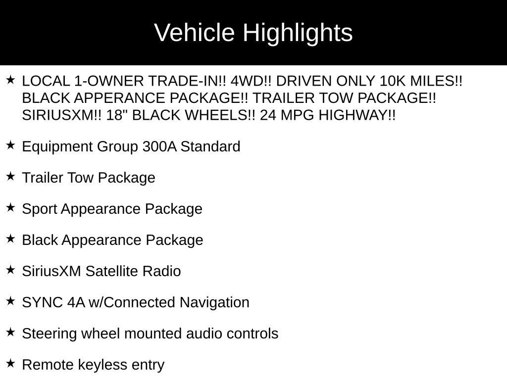 Used 2025 Ford Ranger XLT w/ Black Appearance Package image 35