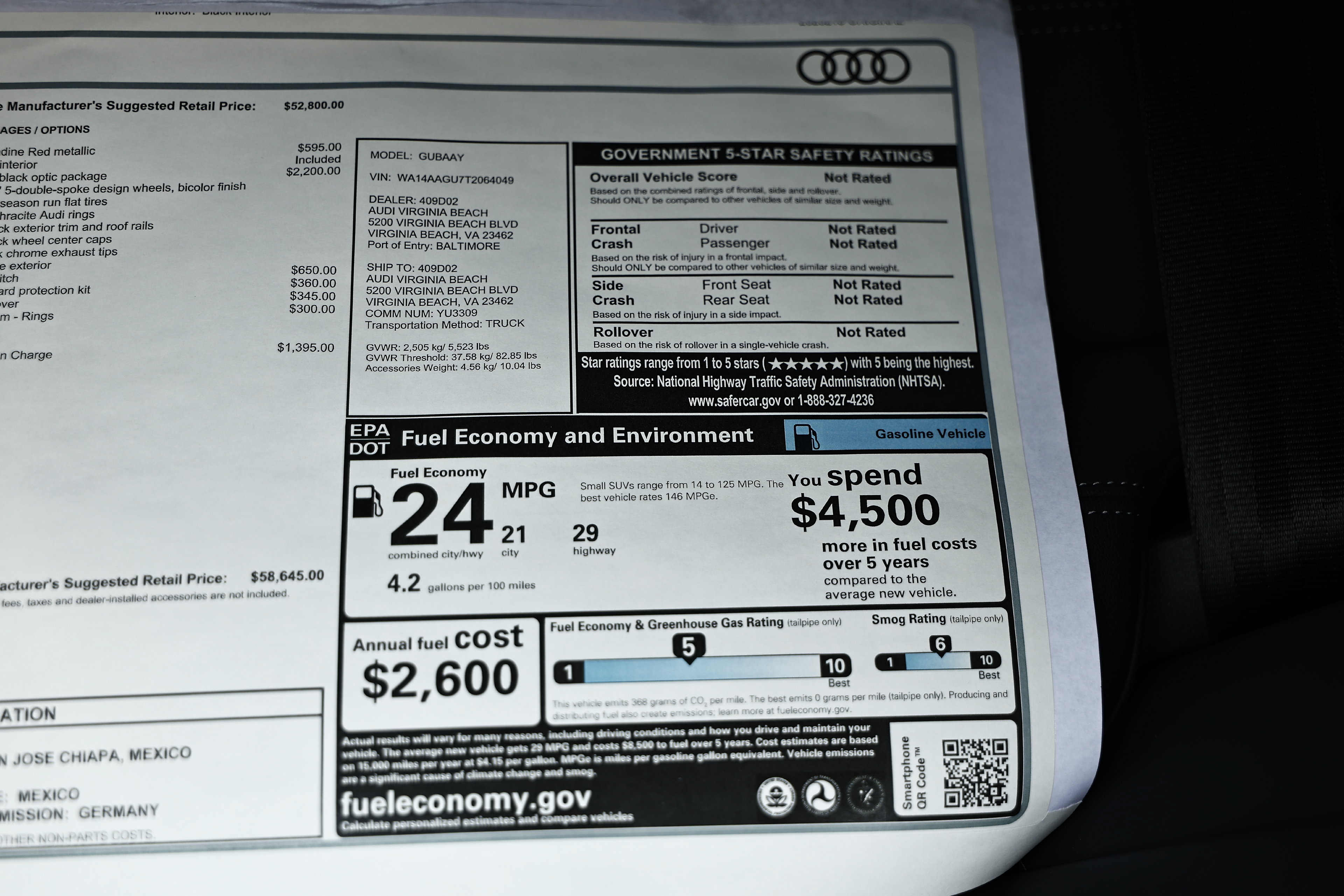 New 2026 Audi Q5 2.0T AWD/4WD image 25