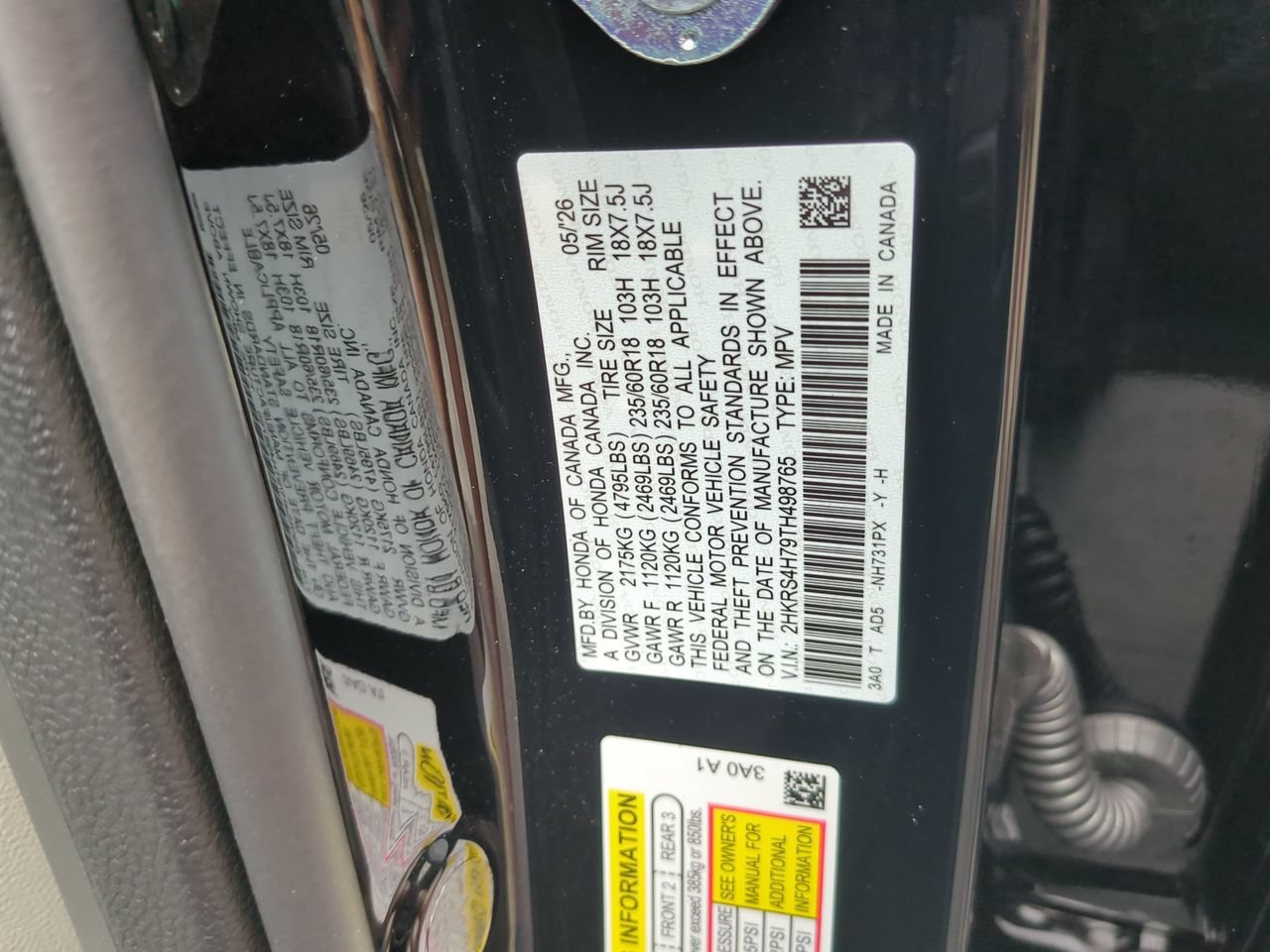 New 2026 Honda CR-V EX-L image 21