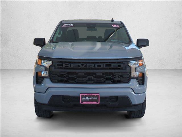 Used 2024 Chevrolet Silverado 1500 Custom w/ LPO, Dark Essentials Package AWD/4WD image 2