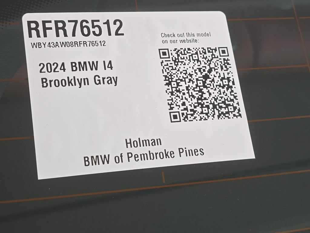 Certified 2024 BMW i4 eDrive35 w/ M Sport Package RWD image 25