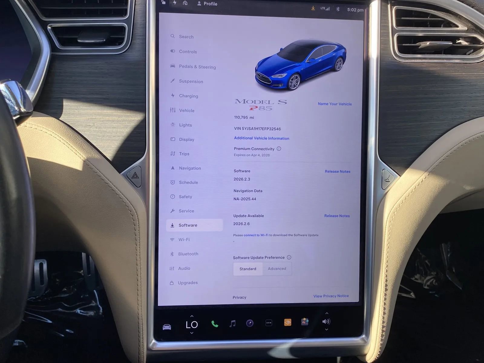 Used 2014 Tesla Model S P85 RWD image 14