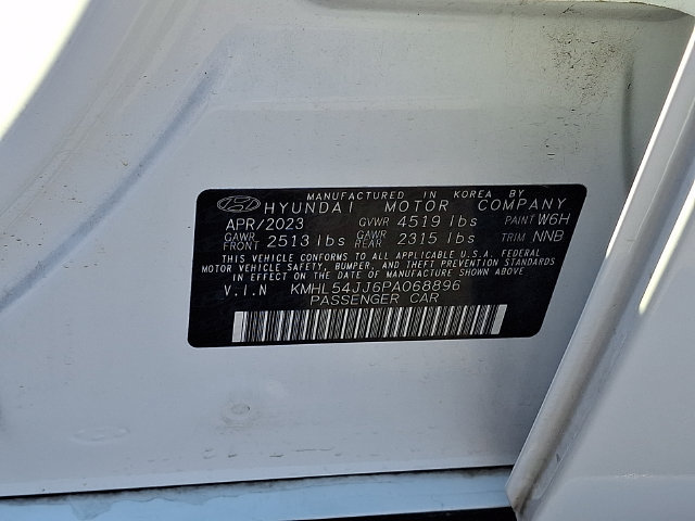 Certified 2023 Hyundai Sonata Limited FWD image 29