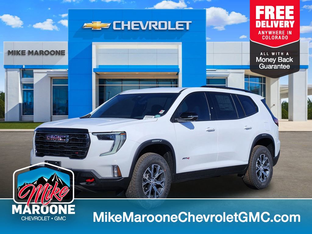 New 2026 GMC Acadia AT4 w/ Luxury Package