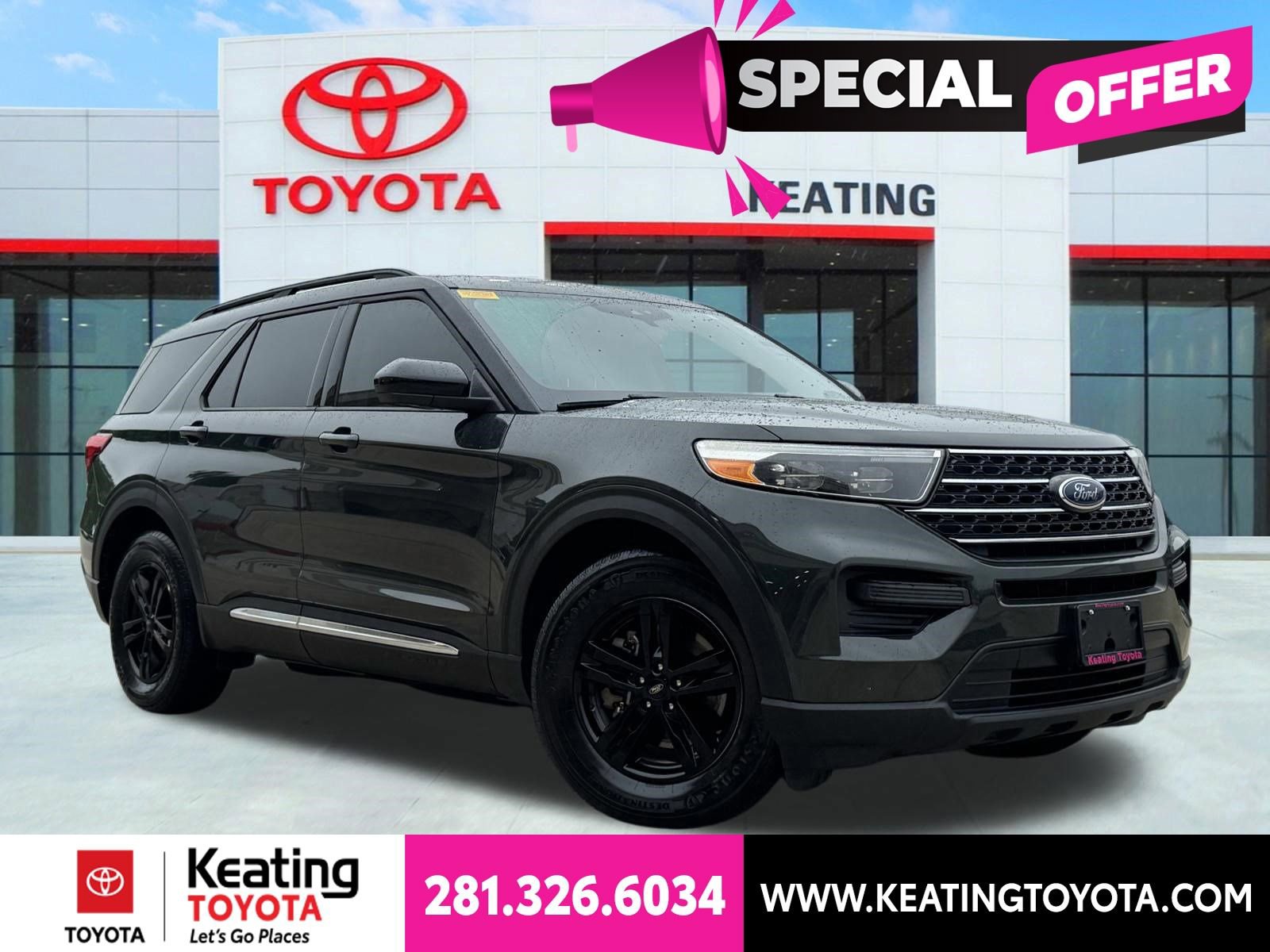 Used 2022 Ford Explorer XLT RWD image 1