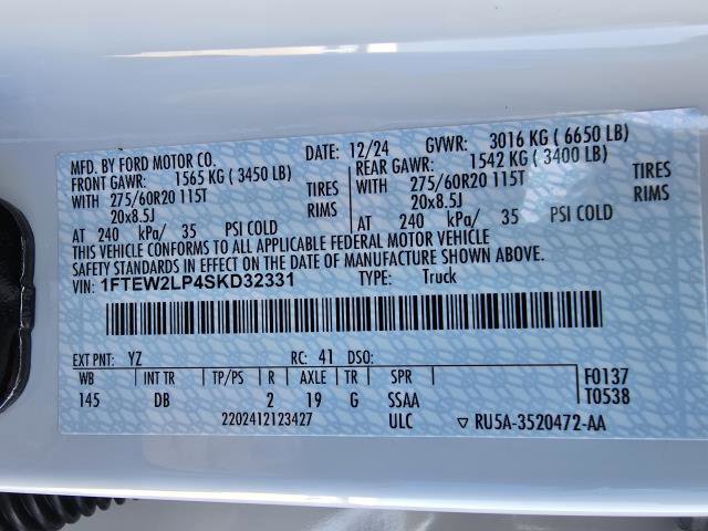 New 2025 Ford F150 STX w/ STX Black Appearance Package image 31