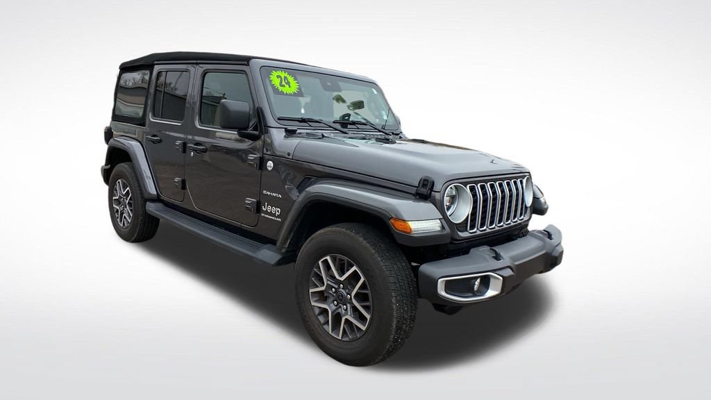 Used 2024 Jeep Wrangler Unlimited Sahara w/ Safety Group AWD/4WD image 7