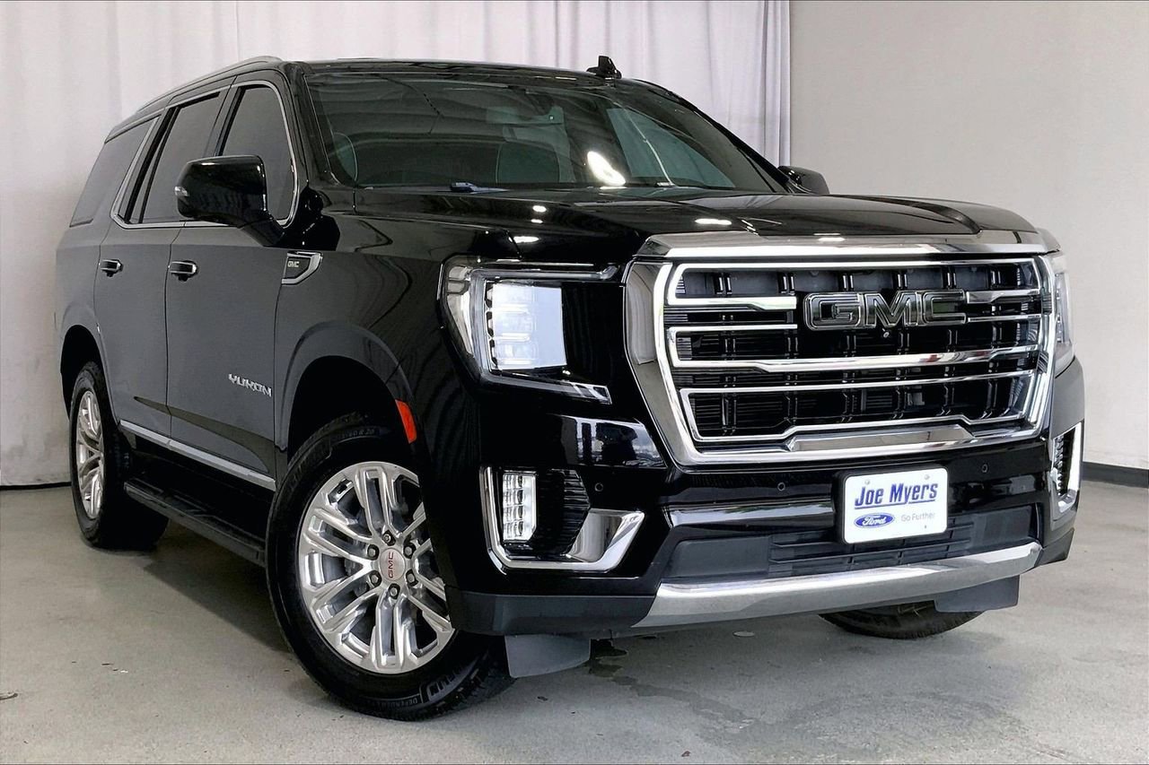 Used 2021 GMC Yukon SLT w/ SLT Luxury Package RWD image 34
