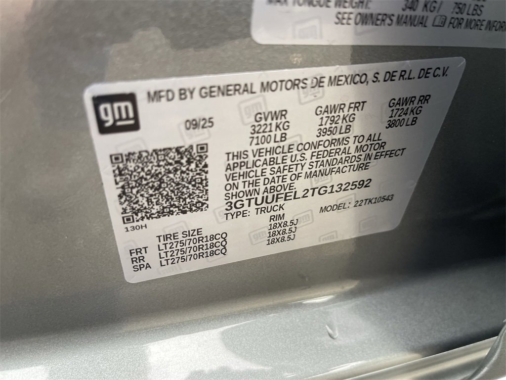 New 2026 GMC Sierra 1500 AT4X image 35