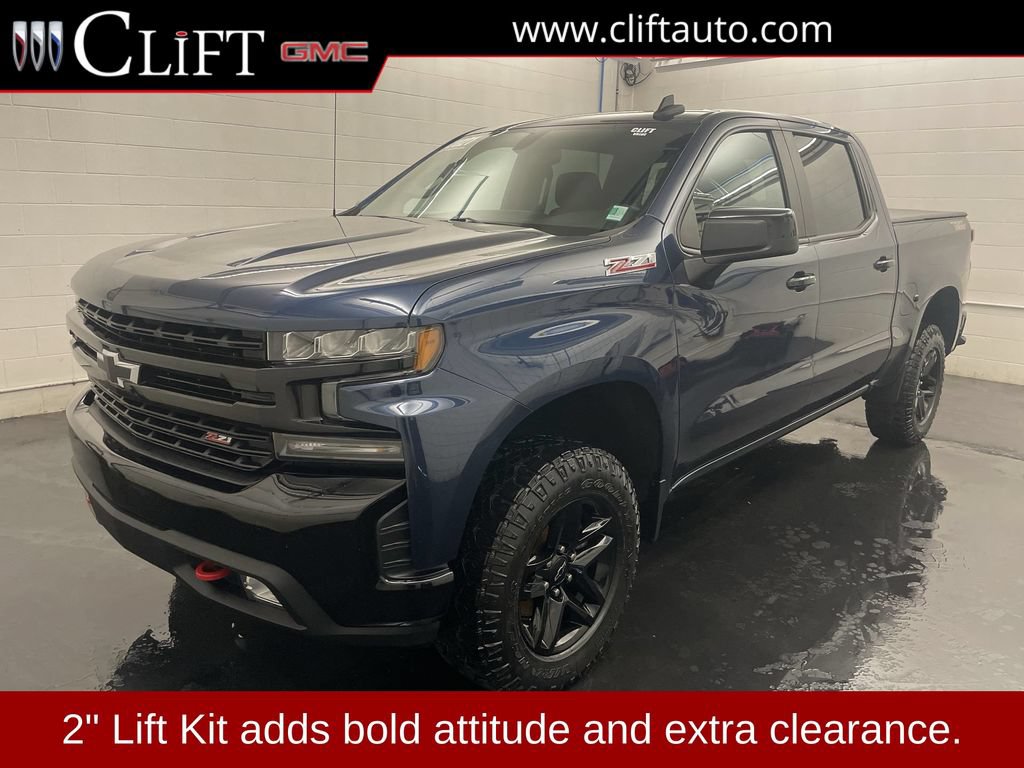 Used 2021 Chevrolet Silverado 1500 LT Trail Boss w/ Bed Protection Package AWD/4WD image 1