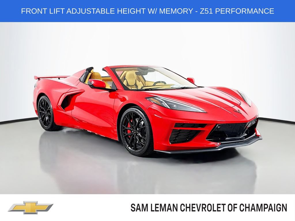 Used 2026 Chevrolet Corvette Stingray Premium Conv w/ Z51 Performance Package RWD image 1