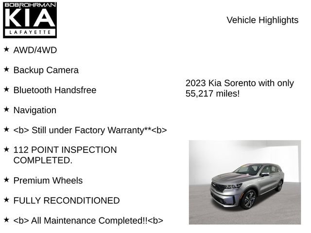 Used 2023 Kia Sorento EX AWD/4WD image 7