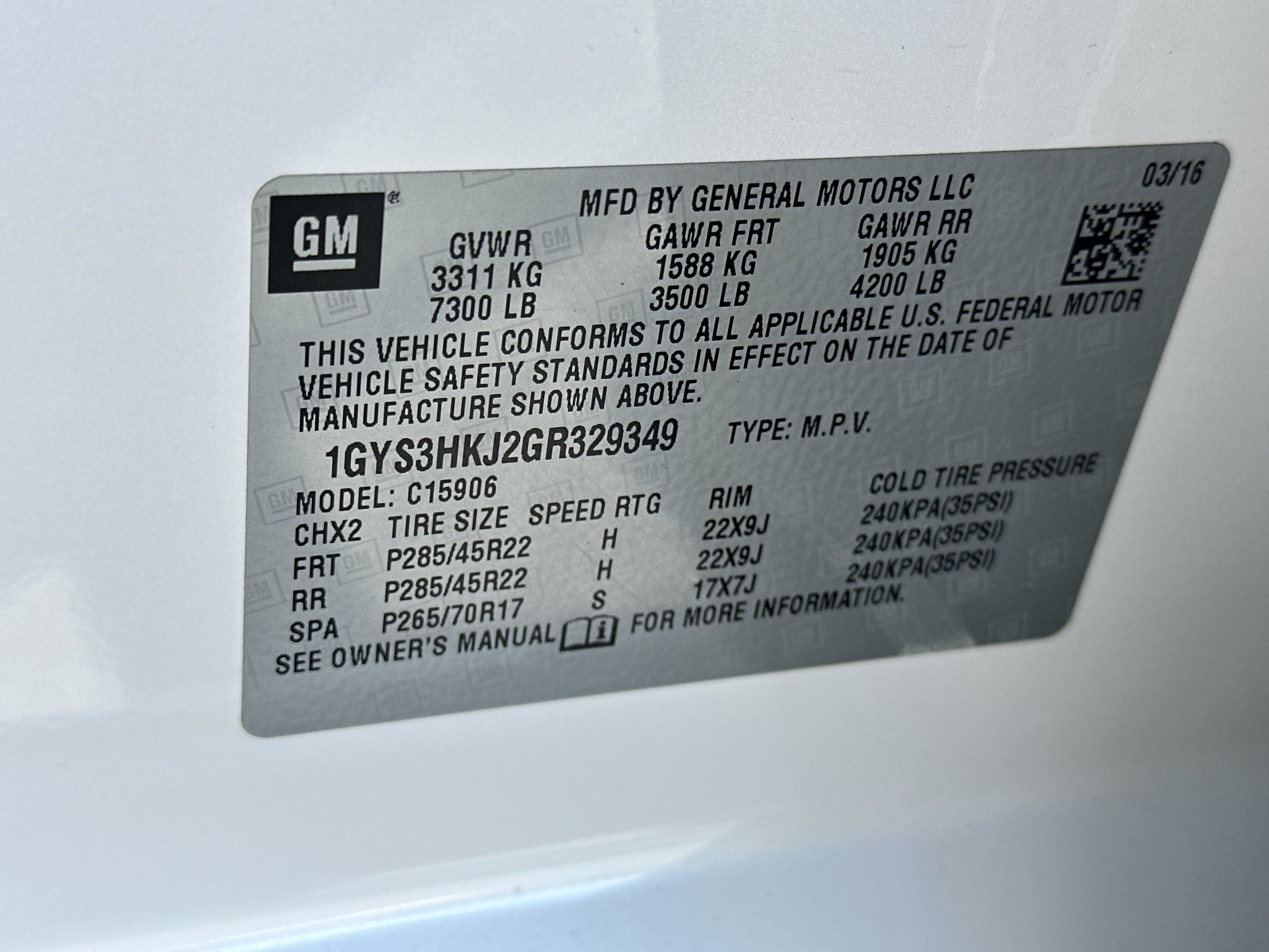 Used 2016 Cadillac Escalade ESV Luxury RWD image 31