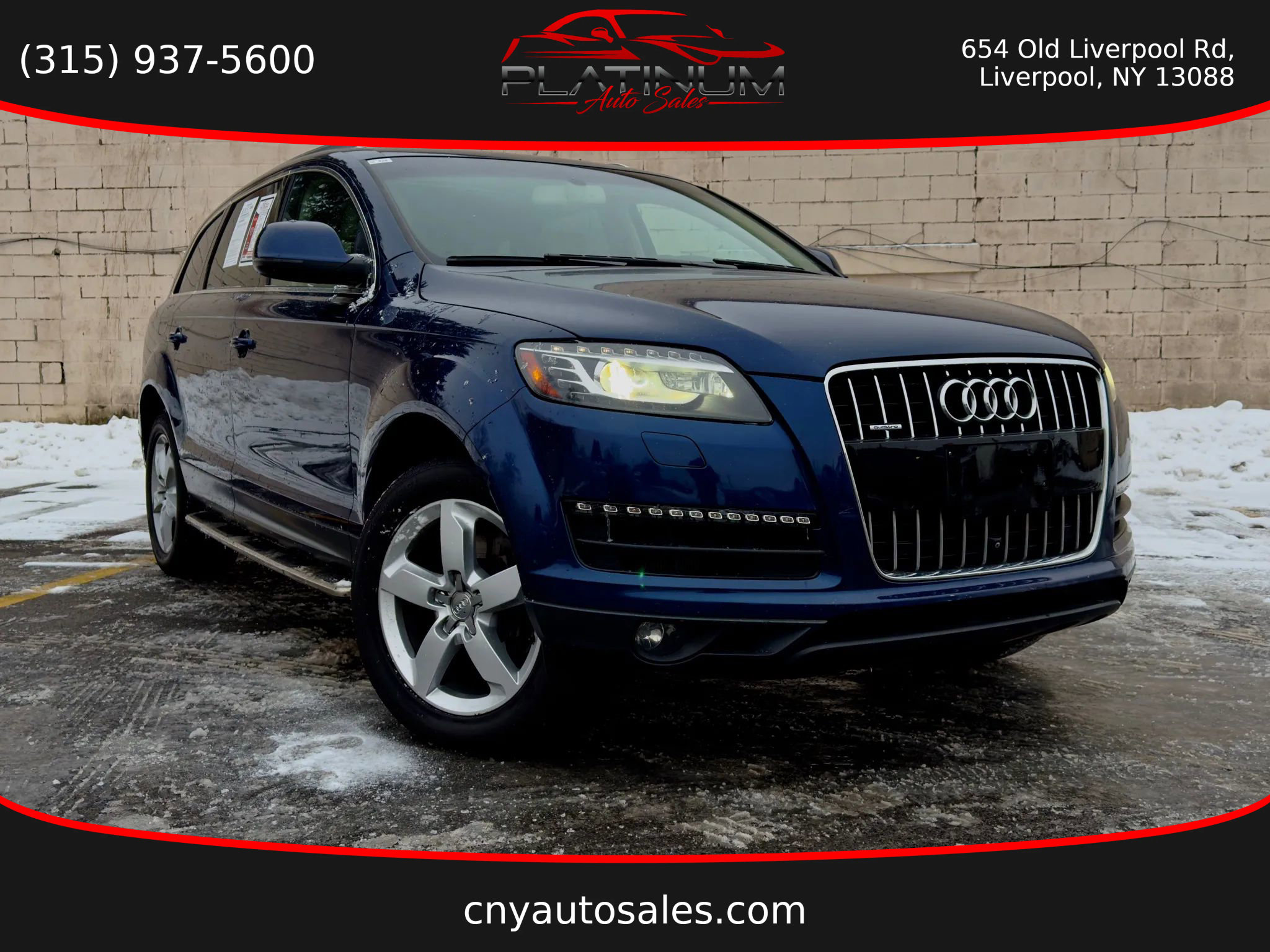 Used 2013 Audi Q7 3.0T Premium Plus w/ Premium Plus Pkg