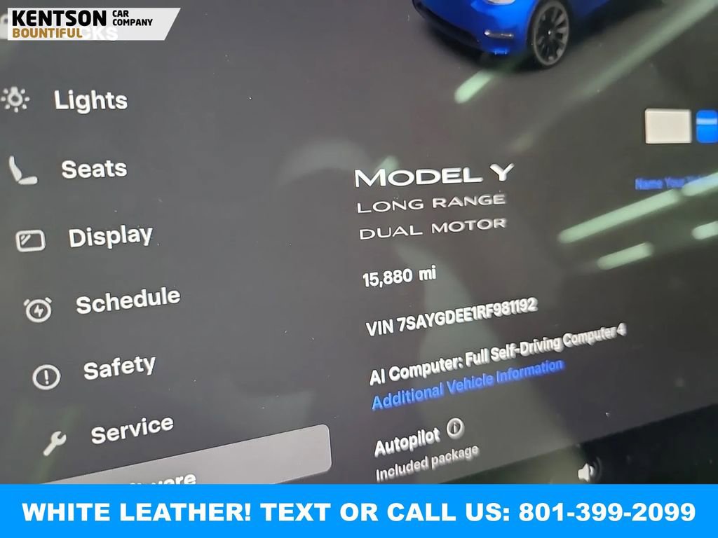 Used 2024 Tesla Model Y Long Range AWD/4WD image 8