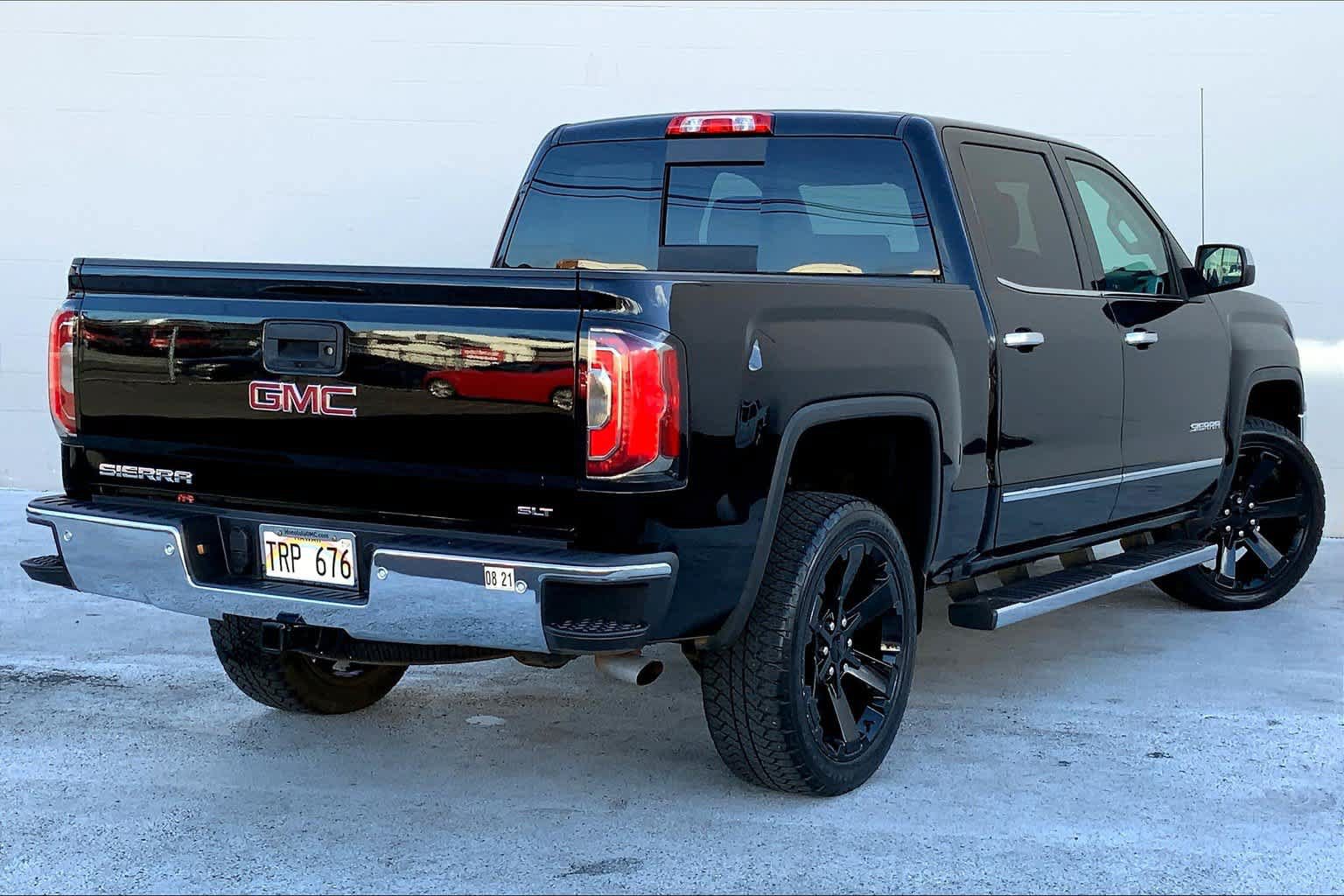 Used 2018 GMC Sierra 1500 SLT w/ Enhanced Driver Alert Package RWD image 13
