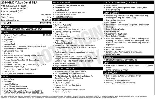 Certified 2024 GMC Yukon Denali image 7