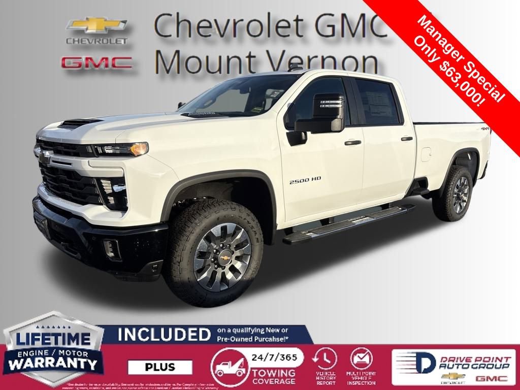 New 2025 Chevrolet Silverado 2500 Custom w/ Custom Value Package image 1