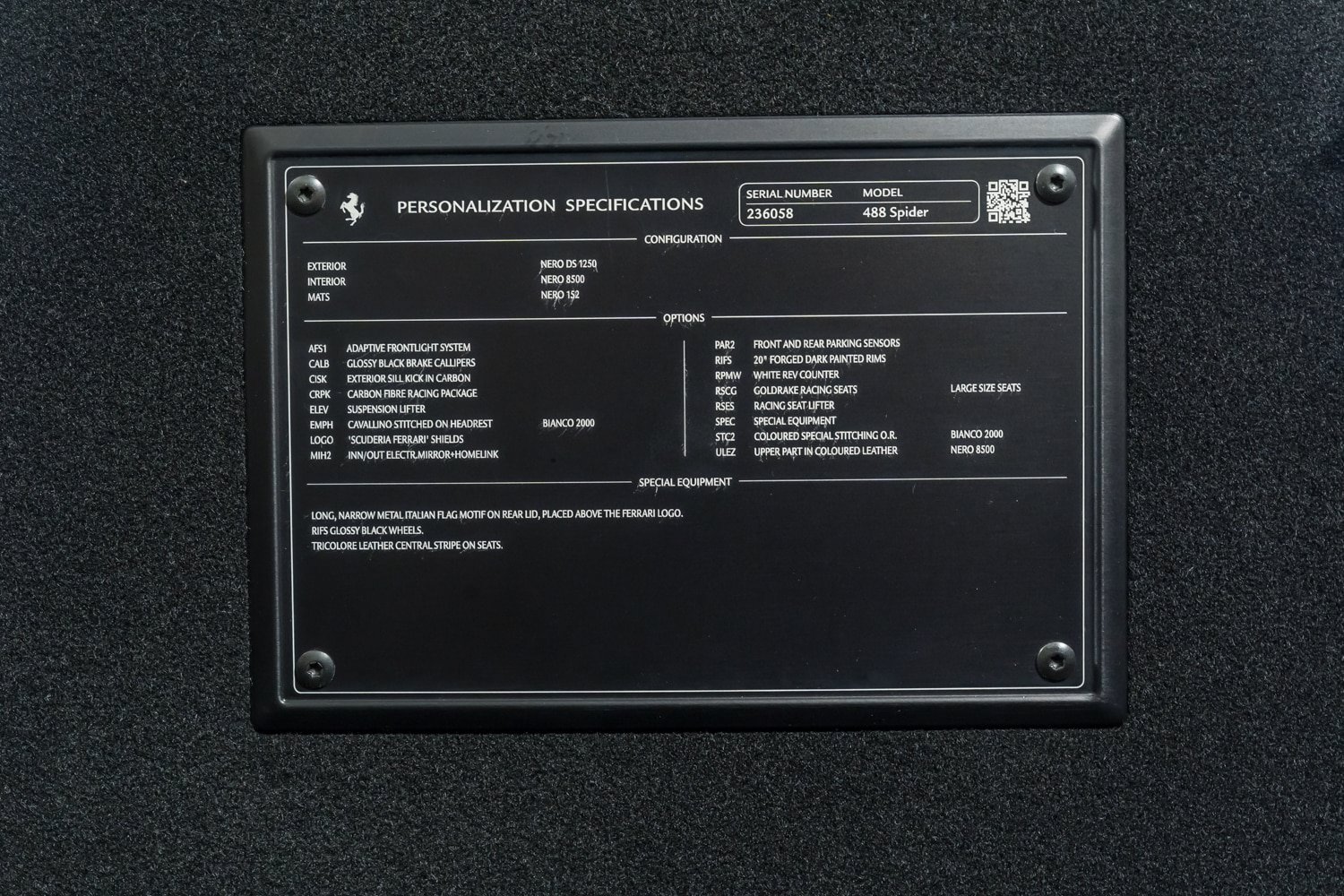 Certified 2018 Ferrari 488 Spider RWD image 57