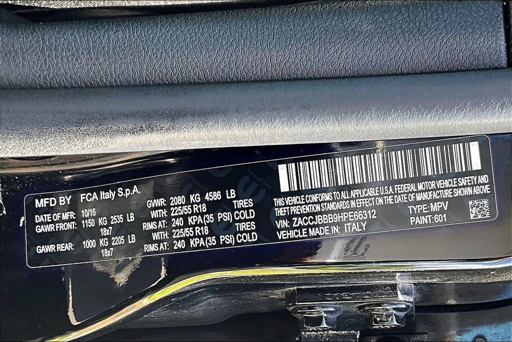 Used 2017 Jeep Renegade Altitude AWD/4WD image 36