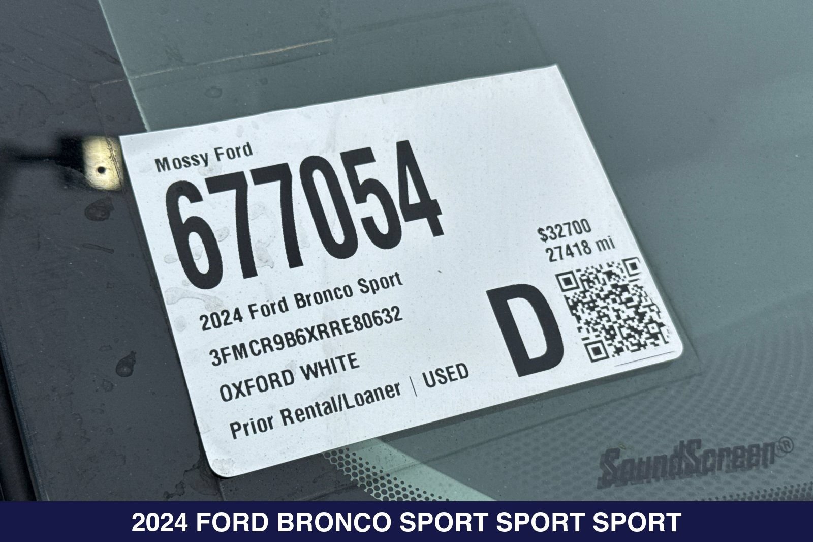 Used 2024 Ford Bronco Sport Big Bend AWD/4WD image 2