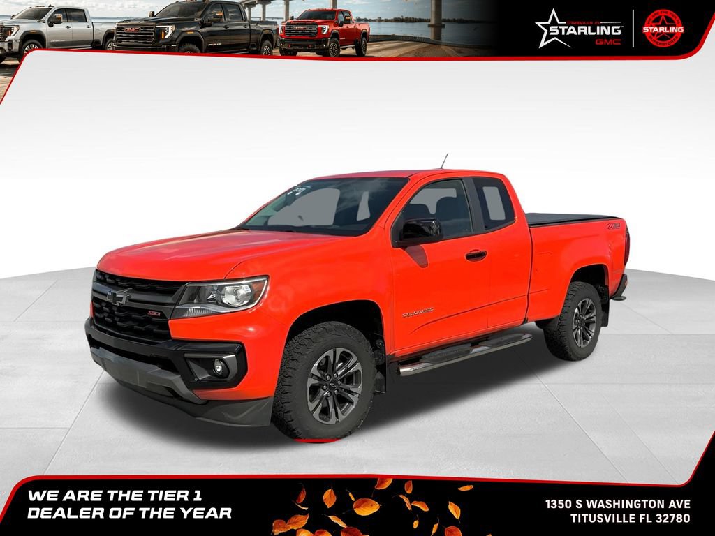Certified 2021 Chevrolet Colorado Z71