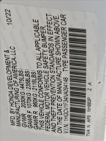 Certified 2022 Honda Accord Sport image 23