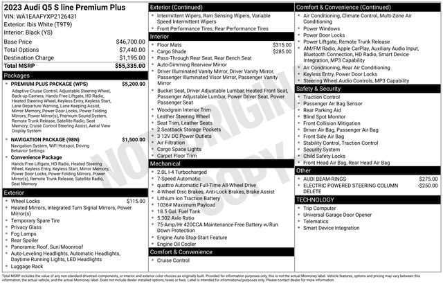 Used 2023 Audi Q5 2.0T Premium Plus w/ Premium Plus Package image 36