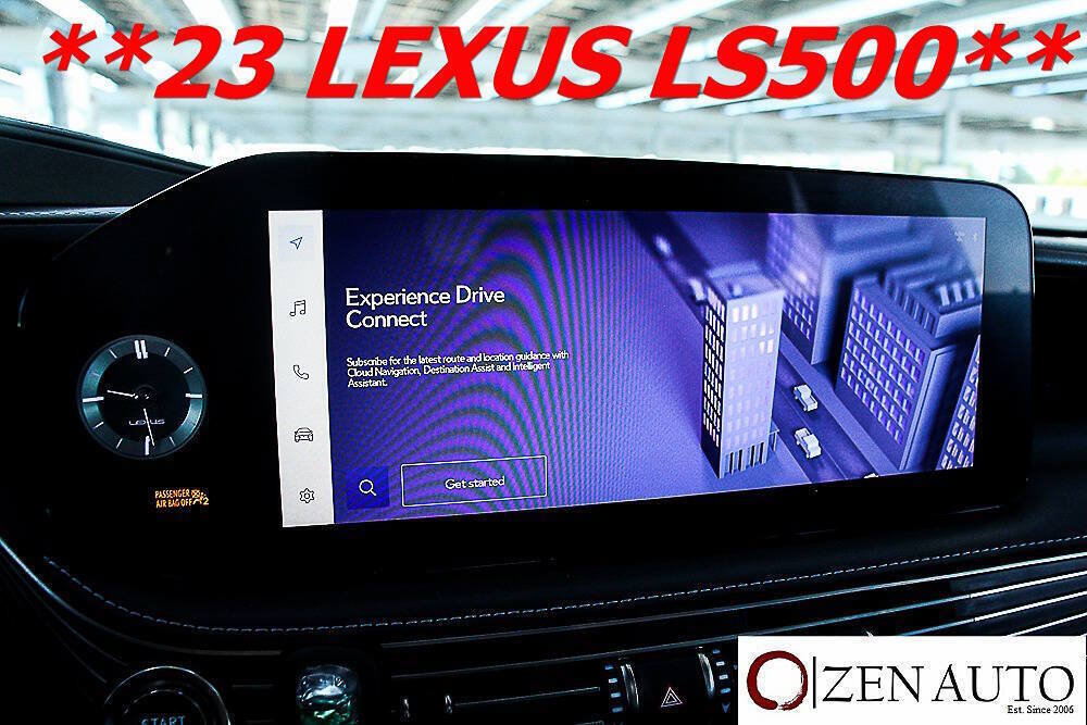 Used 2023 Lexus LS 500 w/ Accessory Package (Z1) RWD image 18