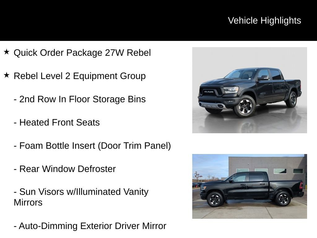 Used 2022 RAM 1500 Rebel w/ G/T Package image 6