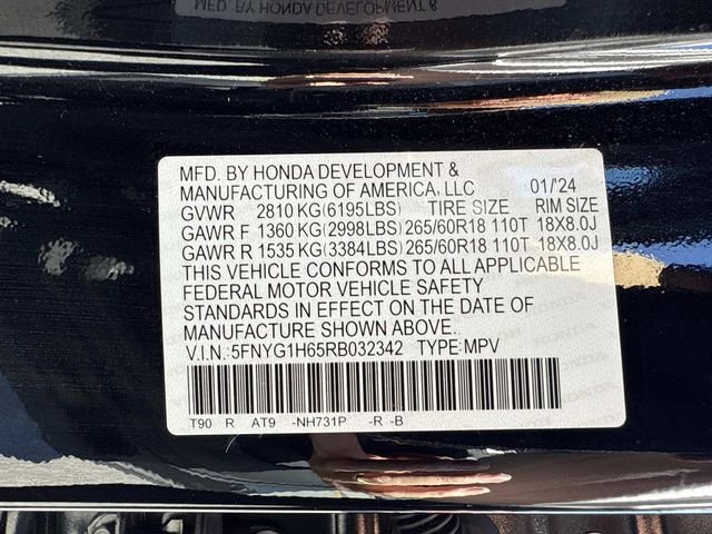 Used 2024 Honda Pilot TrailSport image 35