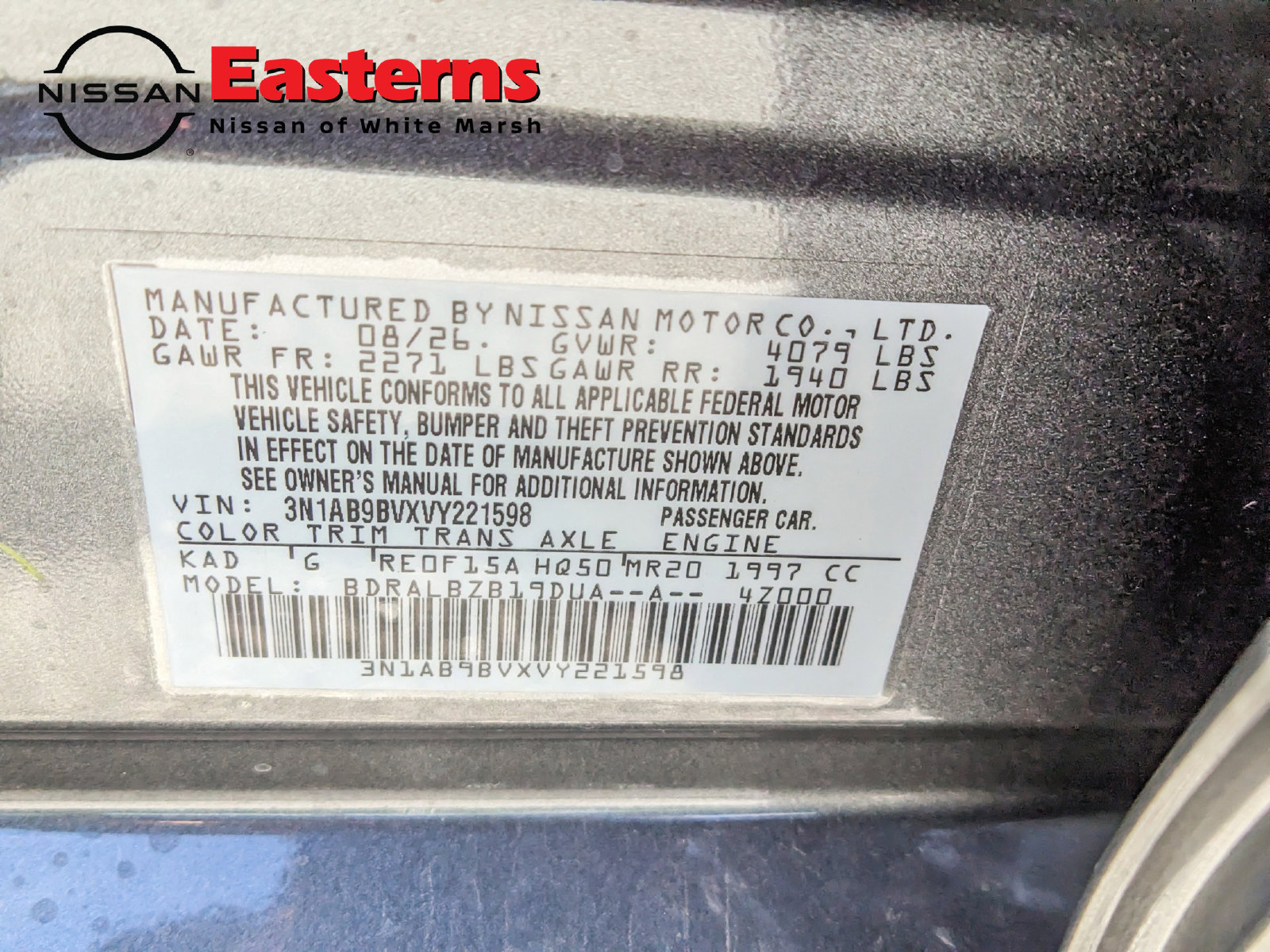 New 2027 Nissan Sentra S FWD image 28