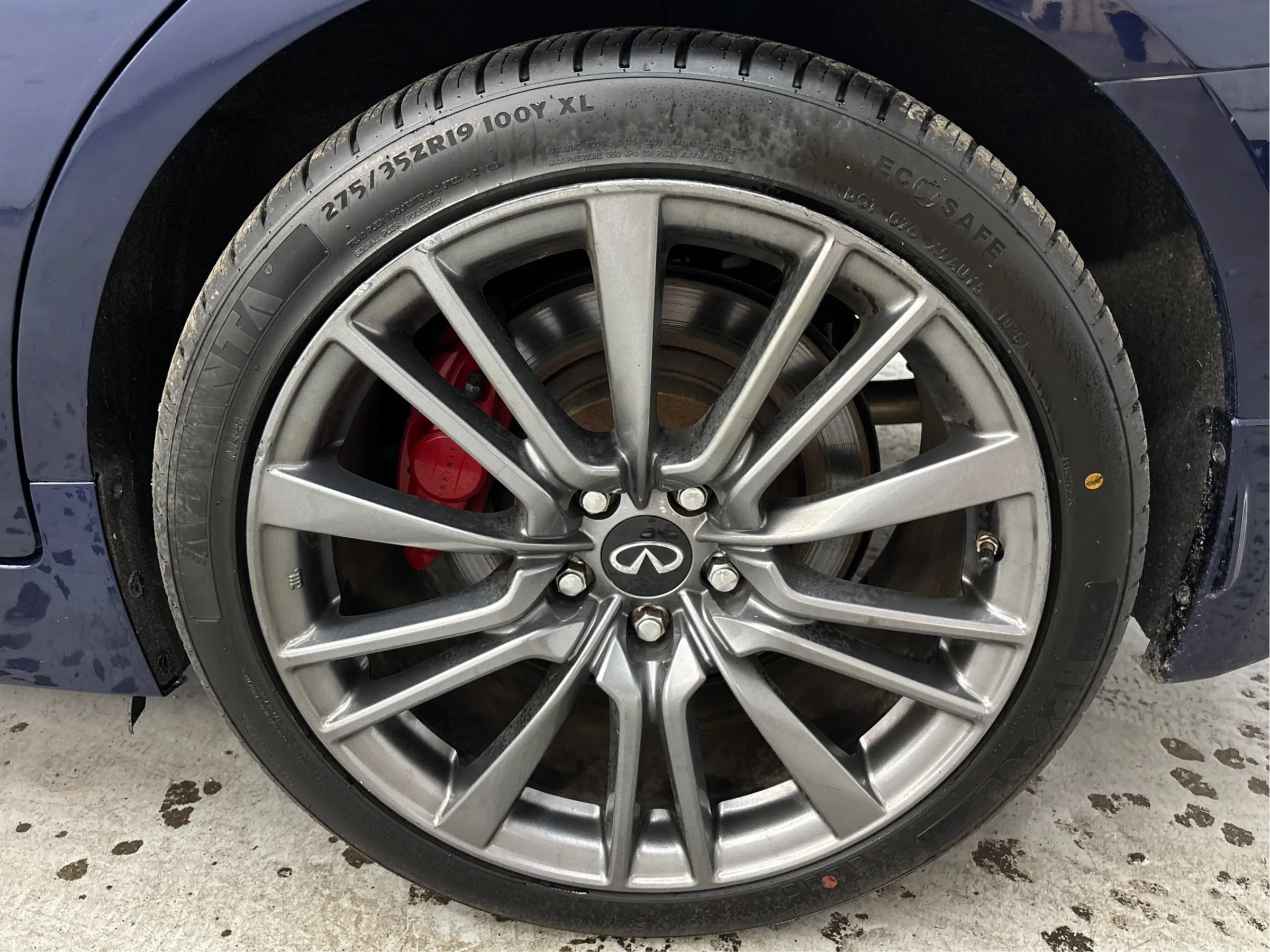Used 2021 INFINITI Q50 Red Sport 400 w/ Proactive Package RWD image 30