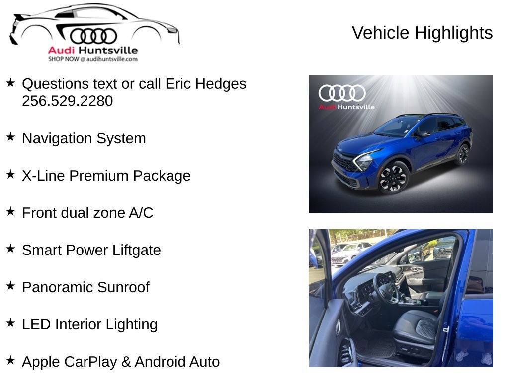 Used 2023 Kia Sportage X-Line w/ X-Line Premium Package AWD/4WD image 6