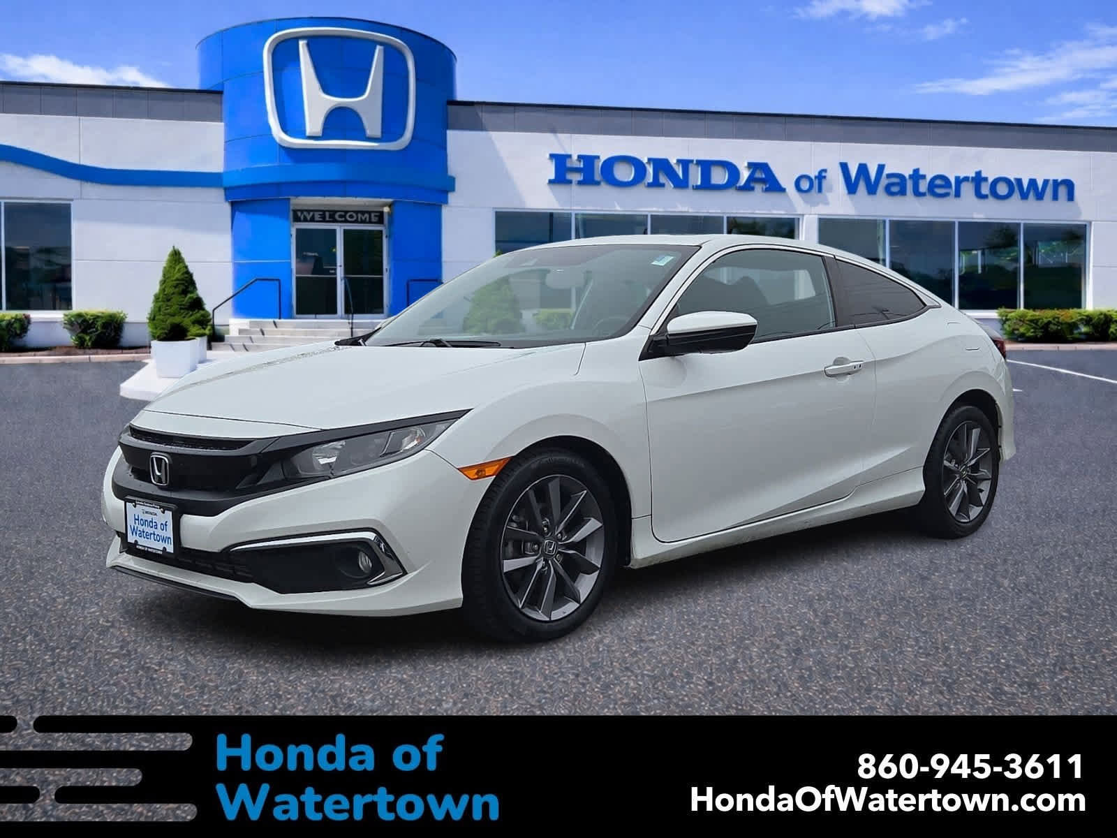 Certified 2019 Honda Civic EX image 1