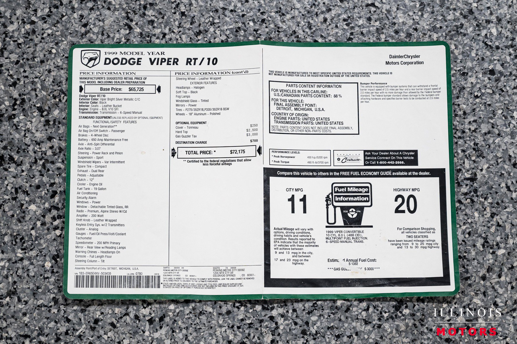 Used 1999 Dodge Viper RT/10 image 37