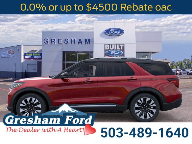 New 2026 Ford Explorer Platinum w/ LUX Leather Package AWD/4WD image 3