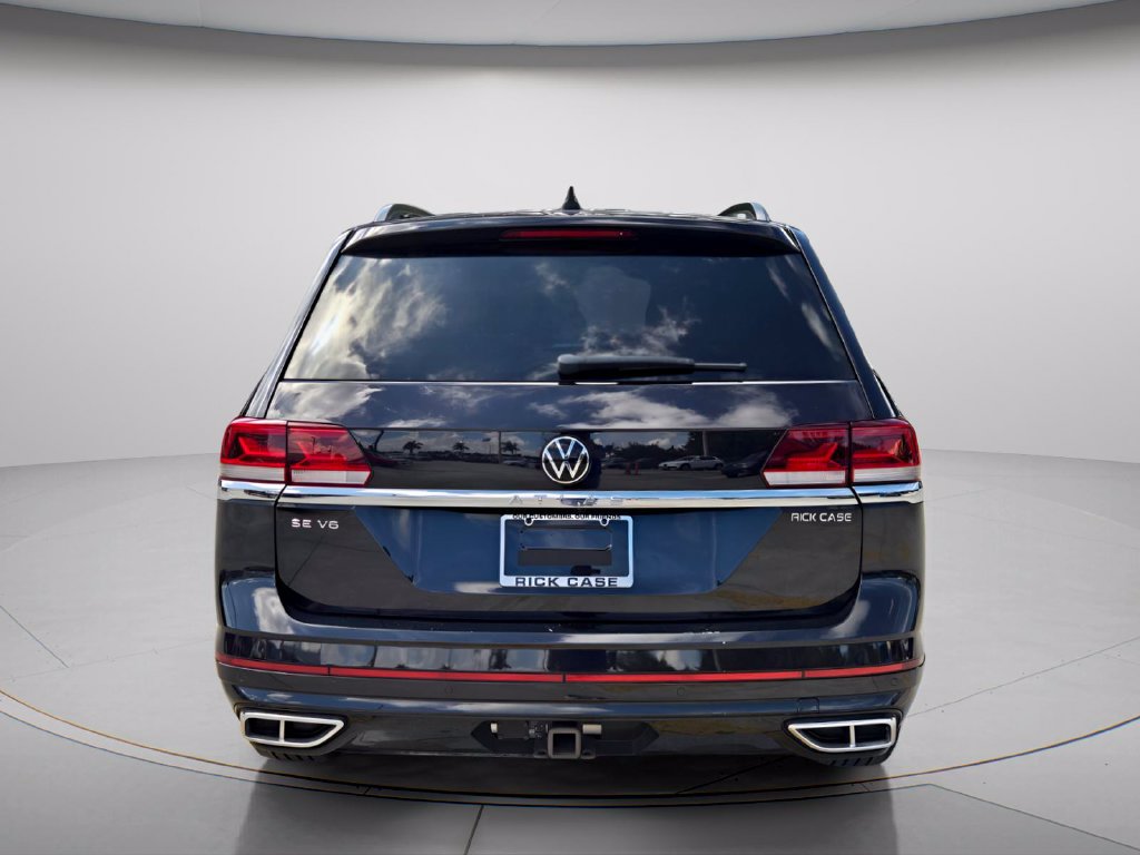 Used 2021 Volkswagen Atlas SE w/ Panoramic Sunroof Package FWD image 5