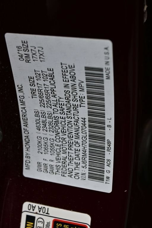 Used 2016 Honda CR-V EX-L image 21
